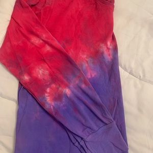 Spiritual Gangster Long Sleeve Tie Die T